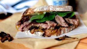 Dandaragan Organic Beef Steak Sandwich