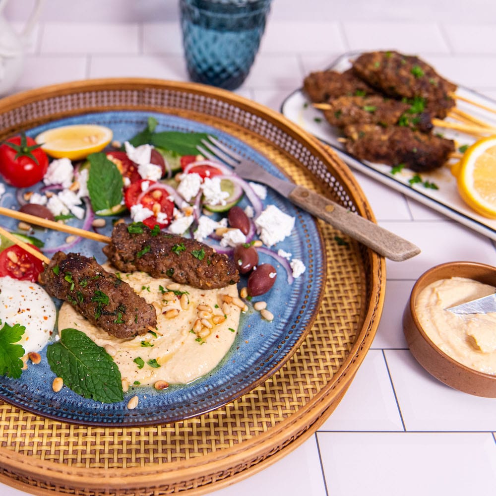 Dandaragan Organic Beef Kofta and Hummus